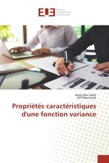 Propriétés caractéristiques d'une fonction variance