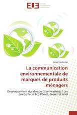 La communication environnementale de marques de produits ménagers