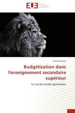 Budgétisation dans l'enseignement secondaire supérieur