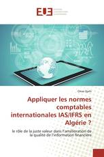 Appliquer les normes comptables internationales IAS/IFRS en Algérie ?