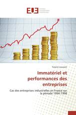 Immatériel et performances des entreprises