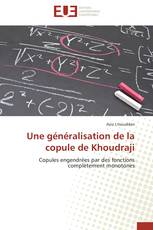 Une généralisation de la copule de Khoudraji