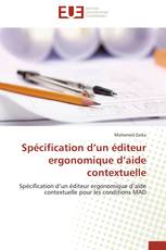 Spécification d’un éditeur ergonomique d’aide contextuelle