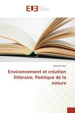 Environnement et création littéraire, Poétique de la nature