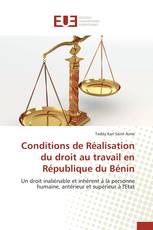 Conditions de Réalisation du droit au travail en République du Bénin