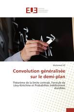 Convolution généralisée sur le demi-plan