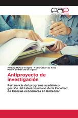 Antiproyecto de investigación