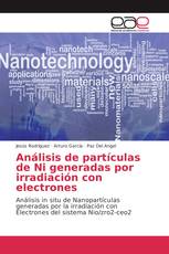 Análisis de partículas de Ni generadas por irradiación con electrones