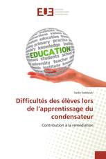 Difficultés des élèves lors de l’apprentissage du condensateur