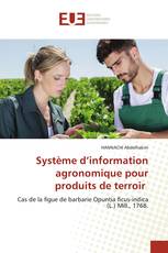 Système d’information agronomique pour produits de terroir