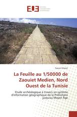 La Feuille au 1/50000 de Zaouiet Medien, Nord Ouest de la Tunisie