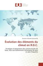 Évolution des éléments du climat en R.D.C.