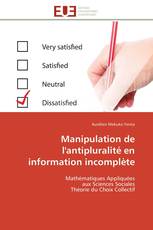 Manipulation de l'antipluralité en information incomplète