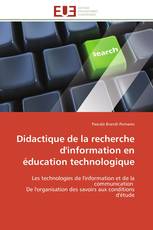 Didactique de la recherche d'information en éducation technologique