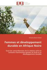 Femmes et développement durable en Afrique Noire