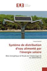 Système de distribution d’eau alimenté par l’énergie solaire