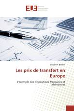 Les prix de transfert en Europe