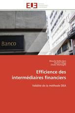 Efficience des intermédiaires financiers
