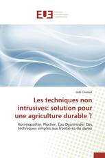 Les techniques non intrusives: solution pour une agriculture durable ?