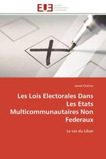 Les Lois Electorales Dans Les Etats Multicommunautaires Non Federaux