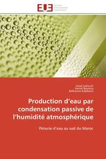 Production d’eau par condensation passive de l’humidité atmosphérique