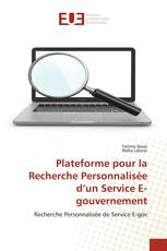 Plateforme pour la Recherche Personnalisée d’un Service E-gouvernement