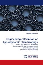 Engineering calculation of hydrodynamic plain bearings