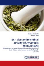Ex - vivo antimicrobial activity of Ayurvedic formulations