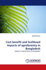 Cost benefit and livelihood impacts of agroforestry in Bangladesh