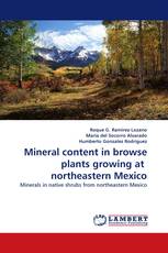 Mineral content in browse plants growing at  northeastern Mexico
