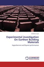 Experimental investigation On Earthen Building Materials