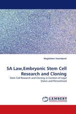 SA Law,Embryonic Stem Cell Research and Cloning