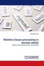 Relative-clause processing in Korean adults