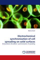 Electrochemical synchronization of cell spreading on solid surfaces