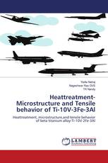 Heattreatment-Microstructure and Tensile behavior of Ti-10V-3Fe-3Al