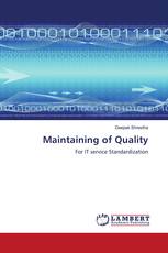 Maintaining of Quality