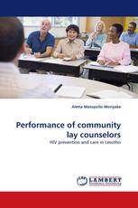 Performance of community lay counselors