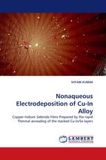 Nonaqueous Electrodeposition of Cu-In Alloy