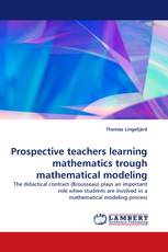 Prospective teachers learning mathematics trough mathematical modeling