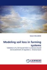 Modeling soil loss in farming systems