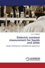 Dielectric constant measurement for liquids and solids
