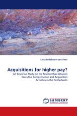 Acquisitions for higher pay?