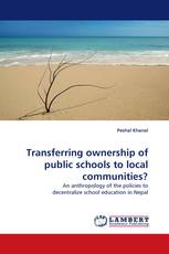 Transferring ownership of public schools to local communities?