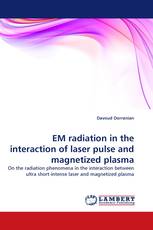 EM radiation in the interaction of laser pulse and magnetized plasma