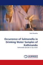 Occurrence of Salmonella in Drinking Water Samples of Kathmandu