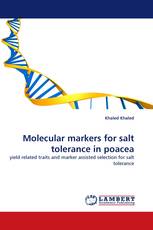 Molecular markers for salt tolerance in poacea