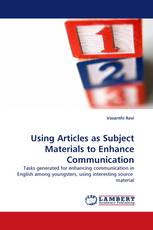 Using Articles as Subject Materials to Enhance Communication