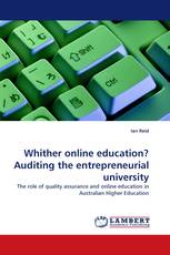 Whither online education? Auditing the entrepreneurial university