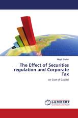 The Effect of Securities regulation and Corporate Tax