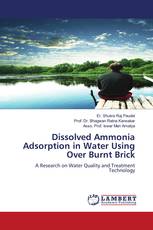 Dissolved Ammonia Adsorption in Water Using Over Burnt Brick